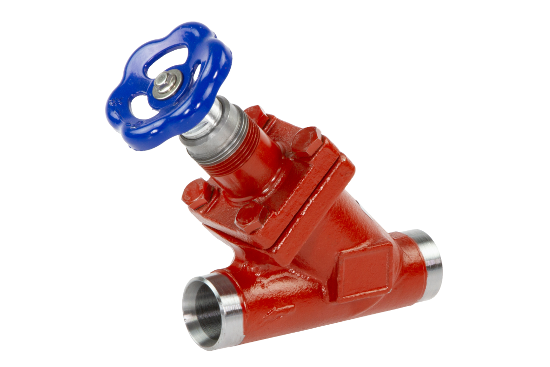 Ридан 148B1150R — Прямой запорный клапан SVA, тип присоединения —  150 D (6"), PN 52, номинальный диаметр — 150 мм