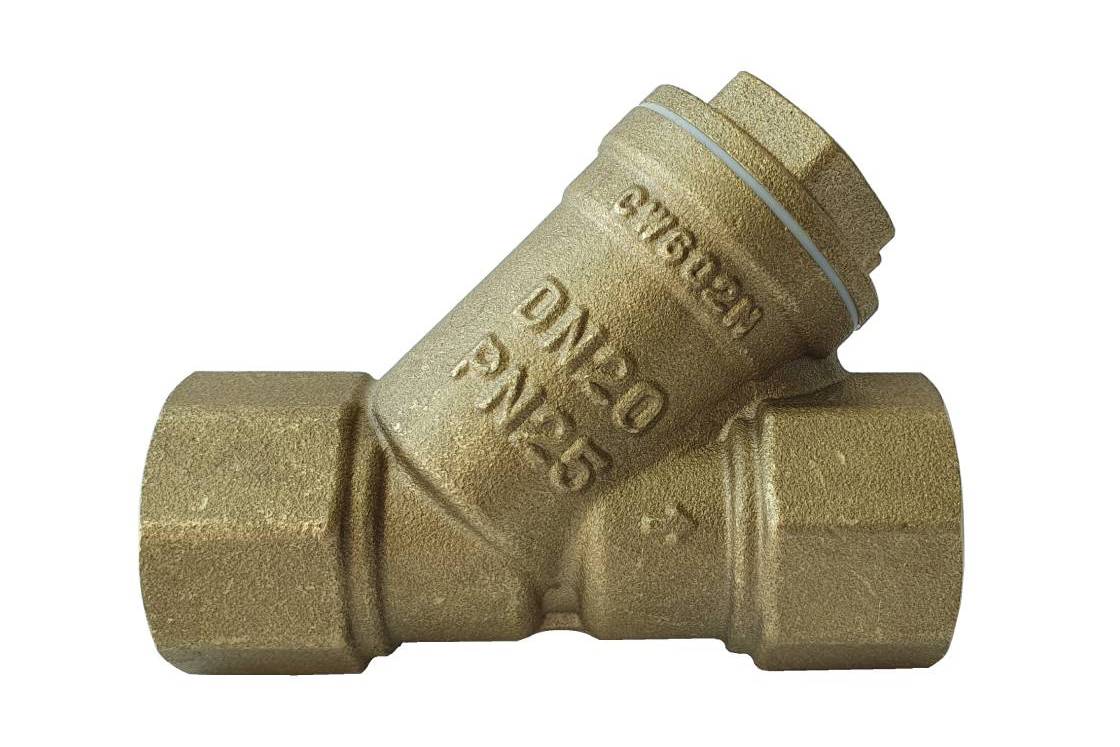 Ридан FVR-R 065B8337R — Фильтр сетчатый с пробкой DN25, PN25, Т от -20 °С...130 °С; материал корпуса латунь CW602N