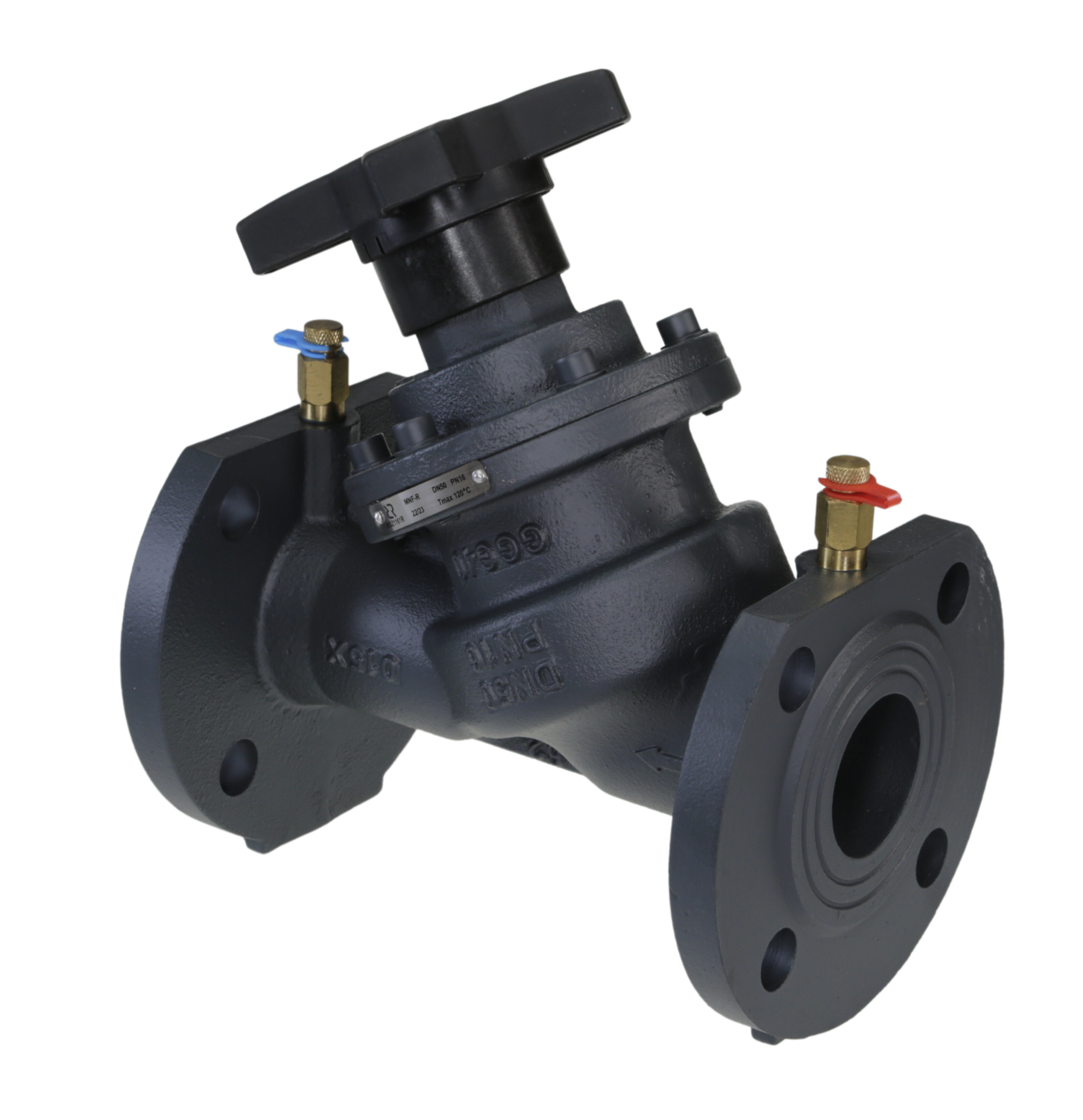 Ридан MNF-R 003Z1174R DN125 — Ручной балансировочный клапан, фланцевый, PN25, Tmax 150 °C