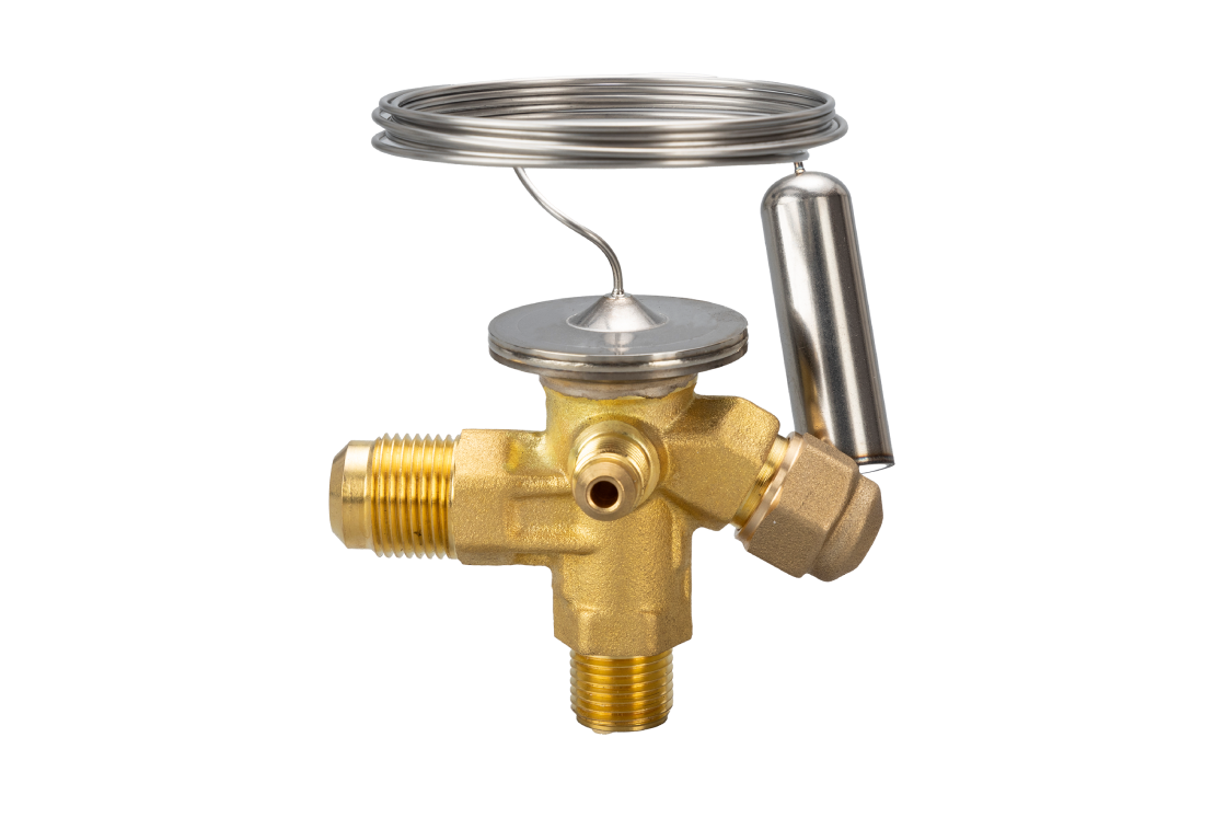 Ридан TE2 068Z4403R — Терморегулирующий клапан, R404A/R507A, под отбортовку, присоединительные патрубки 1/2", температура кипения -40…+10 °C