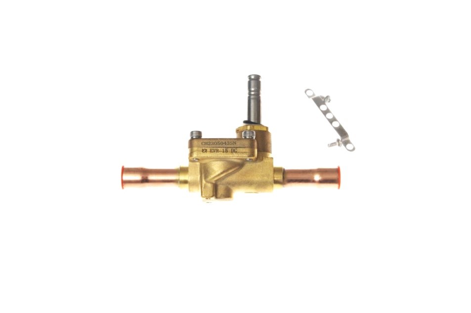 Ридан EVR 6 032L9072R — Клапан электромагнитный постоянного тока НЗ, DN10, присоединительные патрубки 3/8", под отбортовку