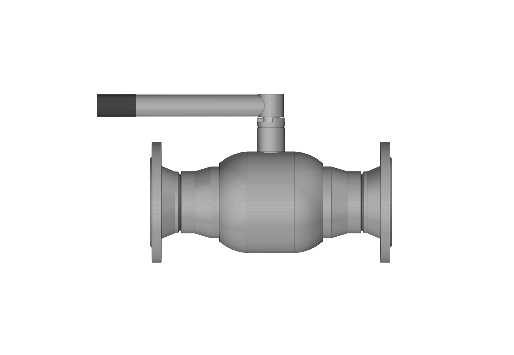 Ридан 065N1951R — RJIP Premium Кран шаровой FB FF DN150, PN25, H (фланцевый, с рукояткой, полнопроходной)