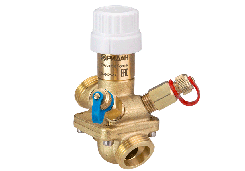Ридан 003Z1814R3 — Автоматический балансировочный клапан AQT-R3 DN25 с ниппелями
