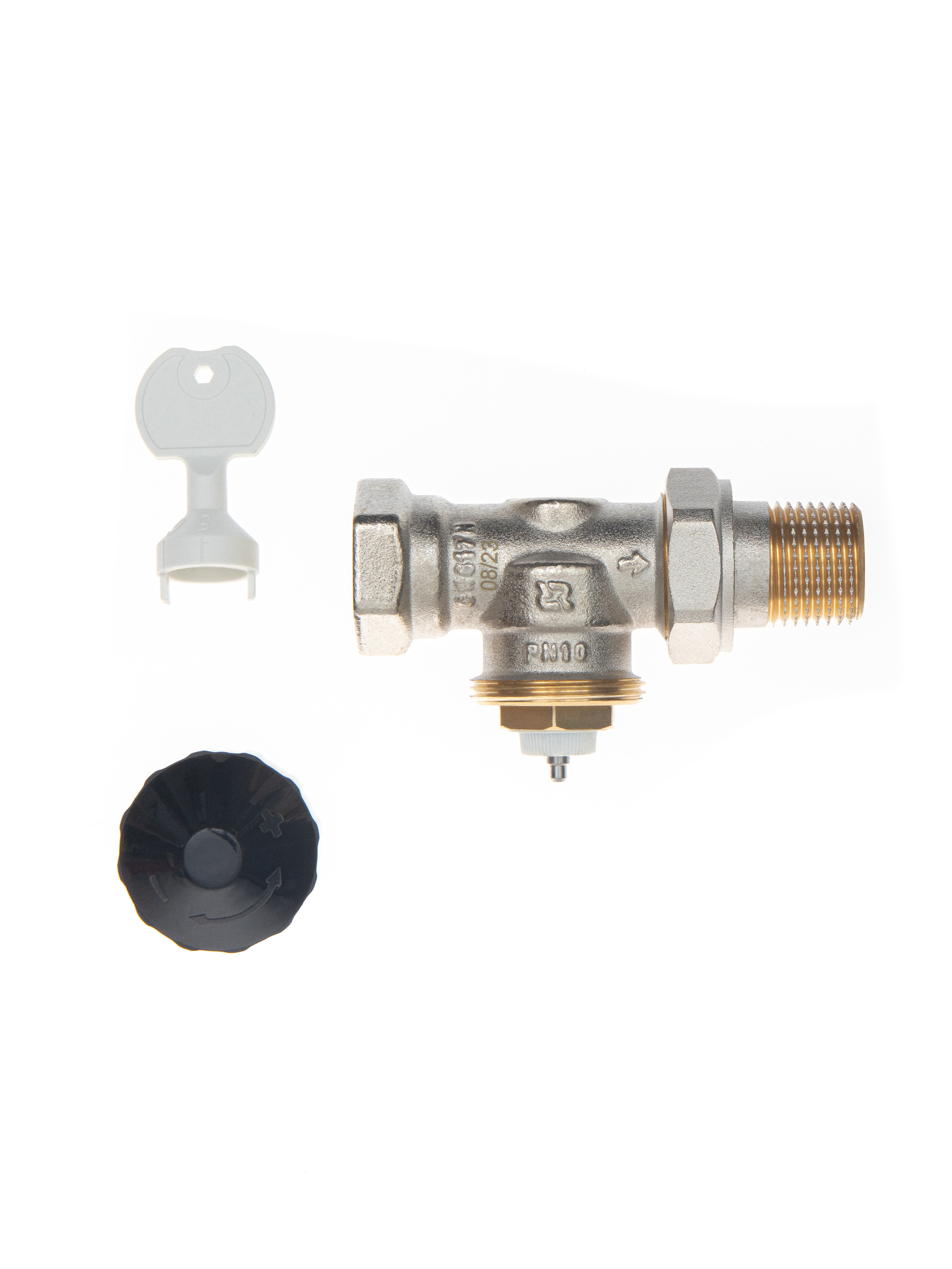 Ридан 013G4906R — Комплект для двухтрубной системы отопления: клапан TR-N Ду20 прямой и терморегулятор TR 9001 Ultra