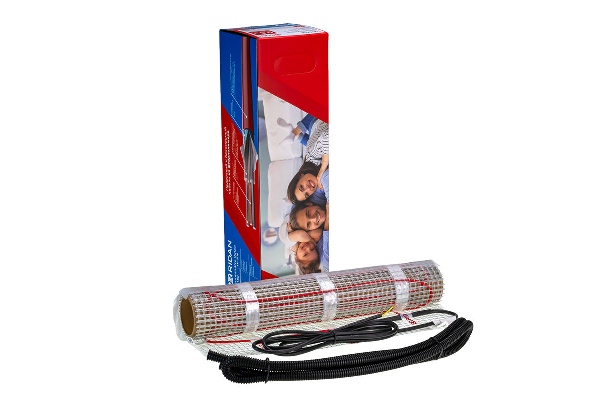 21RT0435R — Ridan TF-200 нагревательный мат 600 Вт, 230 В, 3 м²